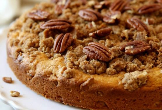 Thumbnail for the post titled: Pumpkin Pecan Cake